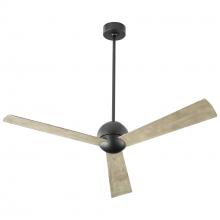 Oxygen 3-114-15 - RONDURE 54&#34; DAMP FAN - BK