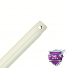 Hunter 99747 - Hunter Fresh White All-Weather 18&#34; Downrod