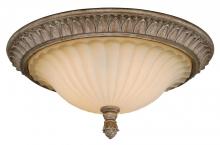 Vaxcel International C0081 - Avenant 16-in Flush Mount Ceiling Light French Bronze