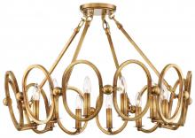 Minka Metropolitan N6885-293 - 12 LIGHT SEMI FLUSH