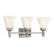 Hudson Valley 1173-PN - 3 LIGHT BATH BRACKET