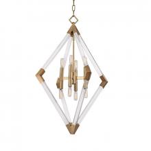 Hudson Valley 4623-AGB - 8 LIGHT PENDANT