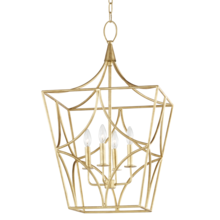 Hudson Valley 4818-GL - 4 LIGHT MEDIUM PENDANT