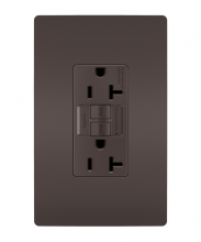 Legrand Radiant 2097 - radiant? Spec Grade 20A Self Test GFCI Receptacle, Brown