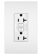 Legrand Radiant 1597TRAPLW - radiant? 15A Tamper-Resistant Self-Test Sensitive Appliance GFCI Outlet, White