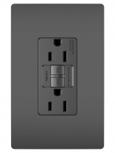 Legrand Radiant 1597BK - radiant? Spec Grade 15A Self Test GFCI Receptacle, Black