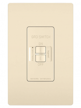 Legrand Radiant 2087LA - radiant? Spec Grade Dead Front 20A Self Test GFCI Receptacle, Light Almond