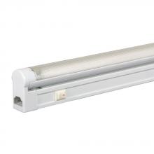 Jesco SG5A-35SW/64-WH - Sleek Plus T5 3-Wire Fluorescent Fixture W/ Rocker Switch