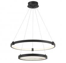 Lighting One US L7-7120-50-89 - Mayer LED Chandelier in Matte Black