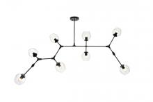  1712G74BK - Cavoli 74 Inch Chandelier in Black