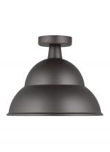 Visual Comfort & Co. Studio Collection 7836701-71 - Barn Light One Light Outdoor Flush Mount