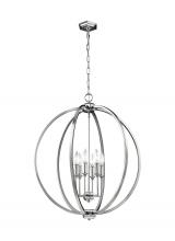 Visual Comfort & Co. Studio Collection F3061/6PN - Corinne Large Pendant