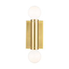 Visual Comfort & Co. Studio Collection TW1042BBS - BECKHAM MODERN 2L SCONCE BBS