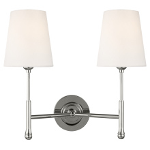 Visual Comfort & Co. Studio Collection TW1012PN - Capri Double Sconce