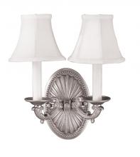 World Imports WI620817 - 2-Light Pewter Sconce