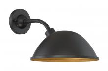 Nuvo 60/6905 - South Street - 1 Light Sconce with- Dark Bronze and Gold Finish