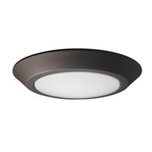 Nuvo 62/1167 - 10&#34;- LED Disk Light Flush - Mahogany Bronze Finish - 3000K