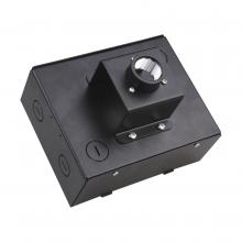 Nuvo 65/769 - 3/8&#34; to 3/4&#34; Pendant Adapter; Black Finish; For use with Gen 2 and CCT & Wattage Selectable