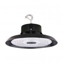 Nuvo 65/783R1 - 150W UFO LED High Bay; 20850 Lumens; 4000K; 120-277 Volt; 0-10V Dimmable; Black Finish