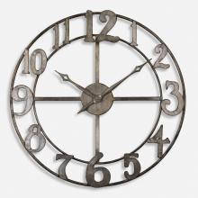 Uttermost 06681 - Uttermost Delevan 32&#34; Metal Wall Clock