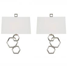 Uttermost 22545 - Uttermost Deseret Nickel 2 Light Sconce S/2
