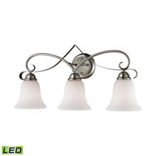 ELK Home 1003BB/20-LED - Thomas - Brighton 24&#39;&#39; Wide 3-Light Vanity Light - Brushed Nickel