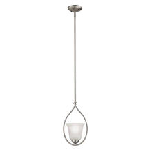 ELK Home 1201PS/20 - Thomas - Conway 8&#39;&#39; Wide 1-Light Mini Pendant - Brushed Nickel