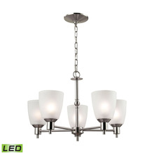 ELK Home 1305CH/20-LED - Thomas - Jackson 22&#39;&#39; Wide 5-Light Chandelier - Brushed Nickel