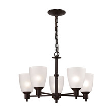 ELK Home 1355CH/10 - Thomas - Jackson 22&#39;&#39; Wide 5-Light Chandelier - Oil Rubbed Bronze