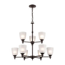 ELK Home 1359CH/10 - Thomas - Jackson 29&#39;&#39; Wide 9-Light Chandelier - Oil Rubbed Bronze