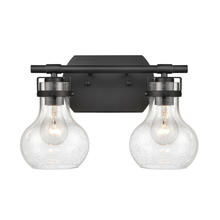 ELK Home 18671/2 - Salamanca 15.5&#39;&#39; Wide 2-Light Vanity Light - Matte Black