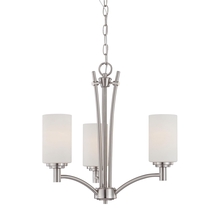 ELK Home 190040217 - Thomas - Pittman 20&#39;&#39; Wide 3-Light Chandelier - Brushed Nickel