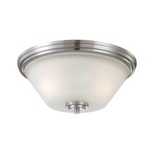 ELK Home 190071217 - Thomas - Pittman 14'' Wide 2-Light Flush Mount - Brushed Nickel