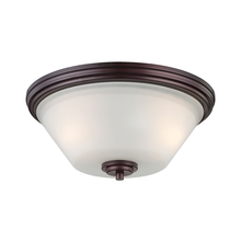 ELK Home 190071719 - Thomas - Pittman 14&#39;&#39; Wide 2-Light Flush Mount - Sienna Bronze