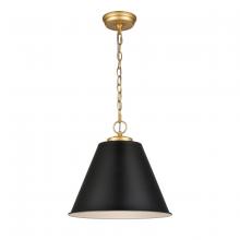 ELK Home 68164/1 - Vellus 14&#39;&#39; Wide 1-Light Pendant - Matte Black