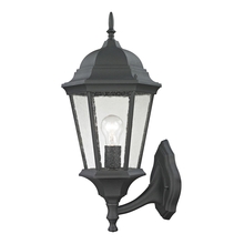 ELK Home 8111EW/65 - Thomas - Temple Hill 21&#39;&#39; High 1-Light Outdoor Sconce - Matte Textured Black