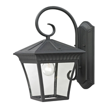 ELK Home 8411EW/65 - Thomas - Ridgewood 15&#39;&#39; High 1-Light Outdoor Sconce - Matte Textured Black