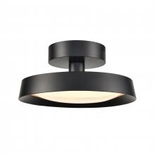 ELK Home 85074/LED - Nancy 11.75&#39;&#39; Wide LED Semi Flush Mount - Matte Black