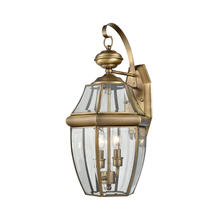 ELK Home 8602EW/89 - Thomas - Ashford 10&#39;&#39; High 2-Light Outdoor Sconce - Antique Brass