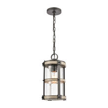 ELK Home 89147/1 - Annenberg 8&#39;&#39; Wide 1-Light Outdoor Pendant - Anvil Iron