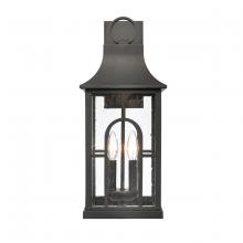 ELK Home 89601/2 - Triumph 21&#39;&#39; High 2-Light Outdoor Sconce - Textured Black