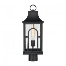 ELK Home 89604/1 - Triumph 19.75&#39;&#39; High 1-Light Outdoor Post Light - Textured Black