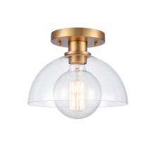 ELK Home 89914/1 - Julian 10&#39;&#39; Wide 1-Light Semi Flush Mount - Brushed Gold