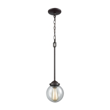 ELK Home CN129151 - Thomas - Beckett 6&#39;&#39; Wide 1-Light Mini Pendant - Oil Rubbed Bronze