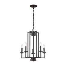 ELK Home CN240521 - Thomas - West End 20&#39;&#39; Wide 6-Light Chandelier - Oil Rubbed Bronze