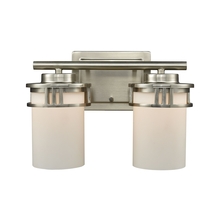 ELK Home CN578212 - Thomas - Ravendale 12&#39;&#39; Wide 2-Light Vanity Light - Brushed Nickel