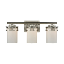 ELK Home CN578312 - Thomas - Ravendale 20&#39;&#39; Wide 3-Light Vanity Light - Brushed Nickel