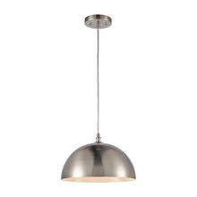 ELK Home CN700152 - Thomas - Chelsea 12&#39;&#39; Wide 1-Light Pendant - Brushed Nickel