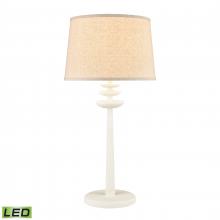 ELK Home D4607-LED - Seapen 31&#39;&#39; High 1-Light Table Lamp - Matte White - Includes LED Bulb