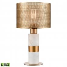 ELK Home D4677-LED - Sureshot 15&#39;&#39; High 1-Light Table Lamp - Aged Brass - Includes LED Bulb